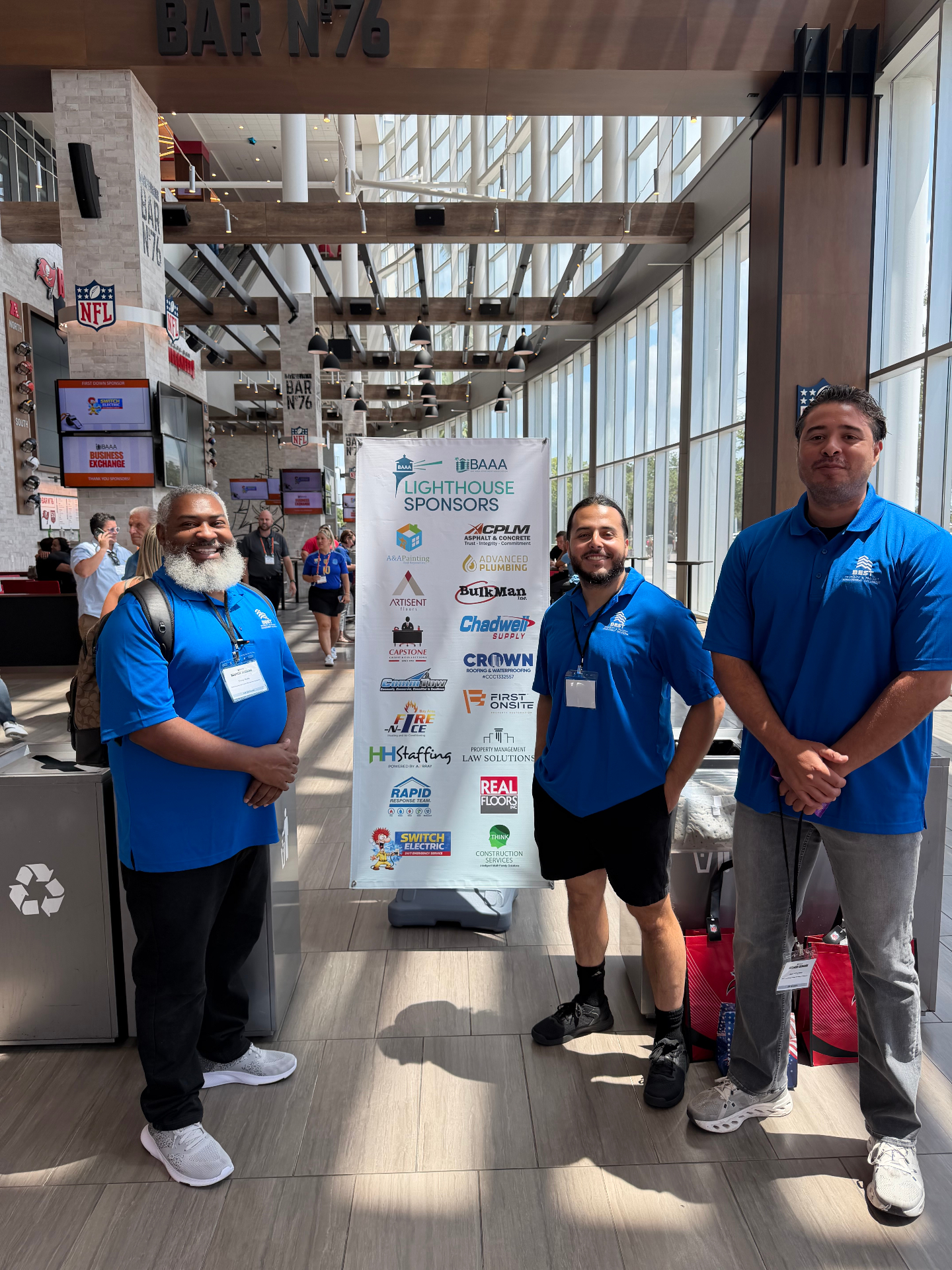 The GC's Best of America team at an industry event