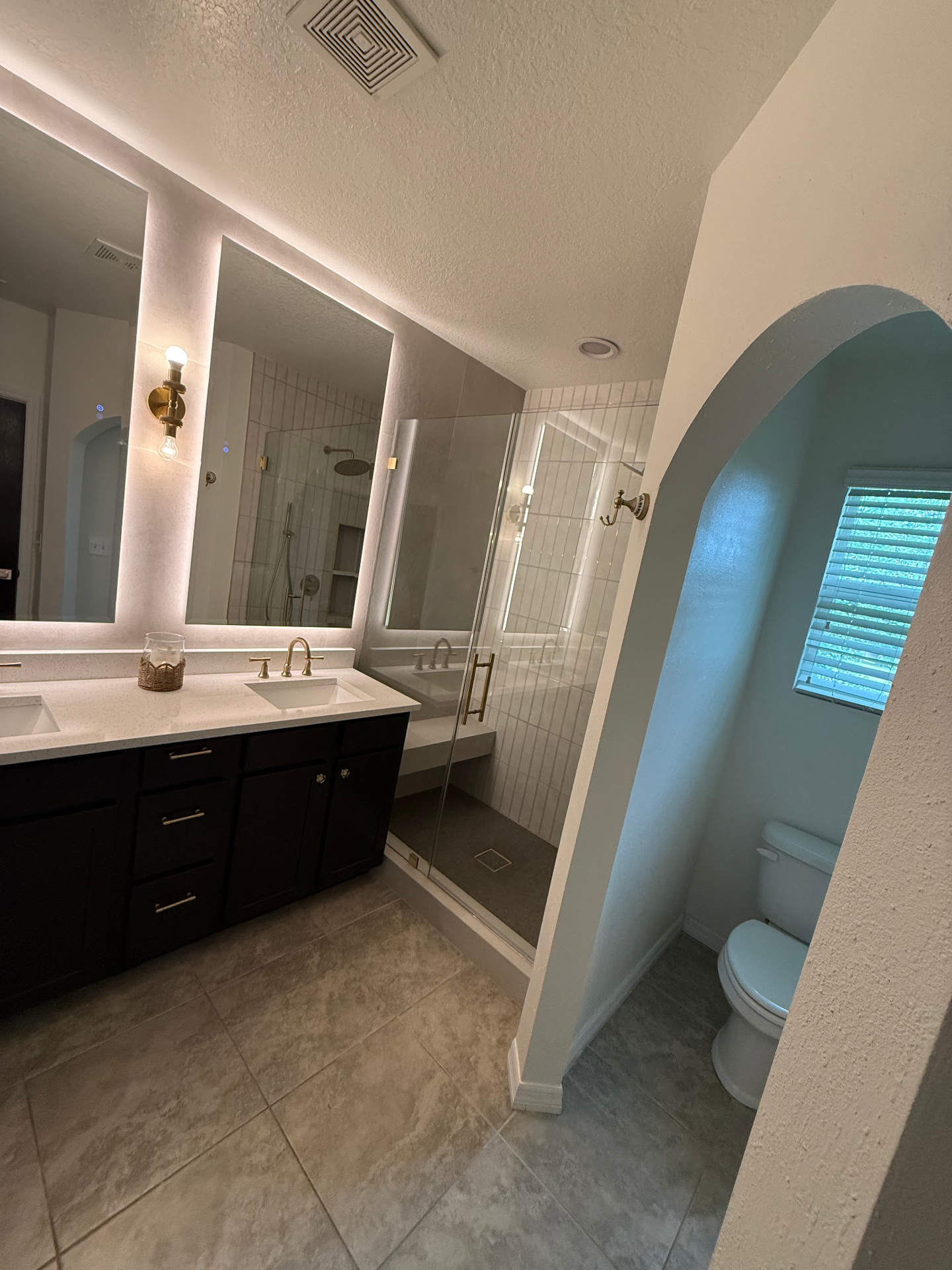 Bathroom after renovation