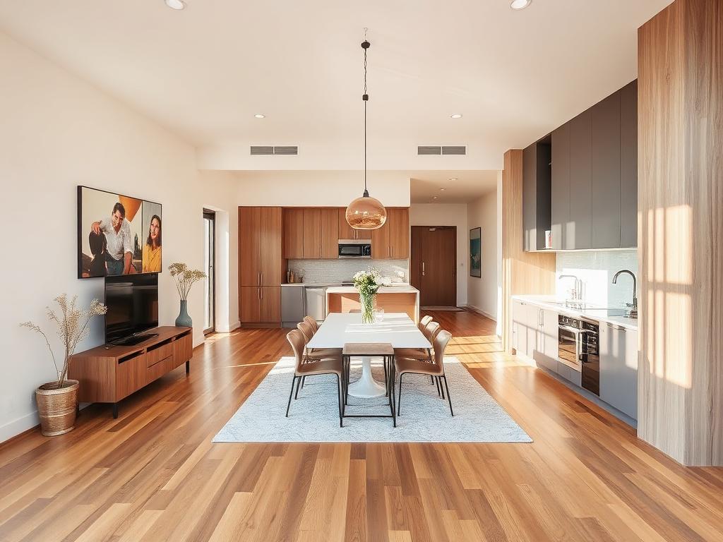 Modern apartment renovation