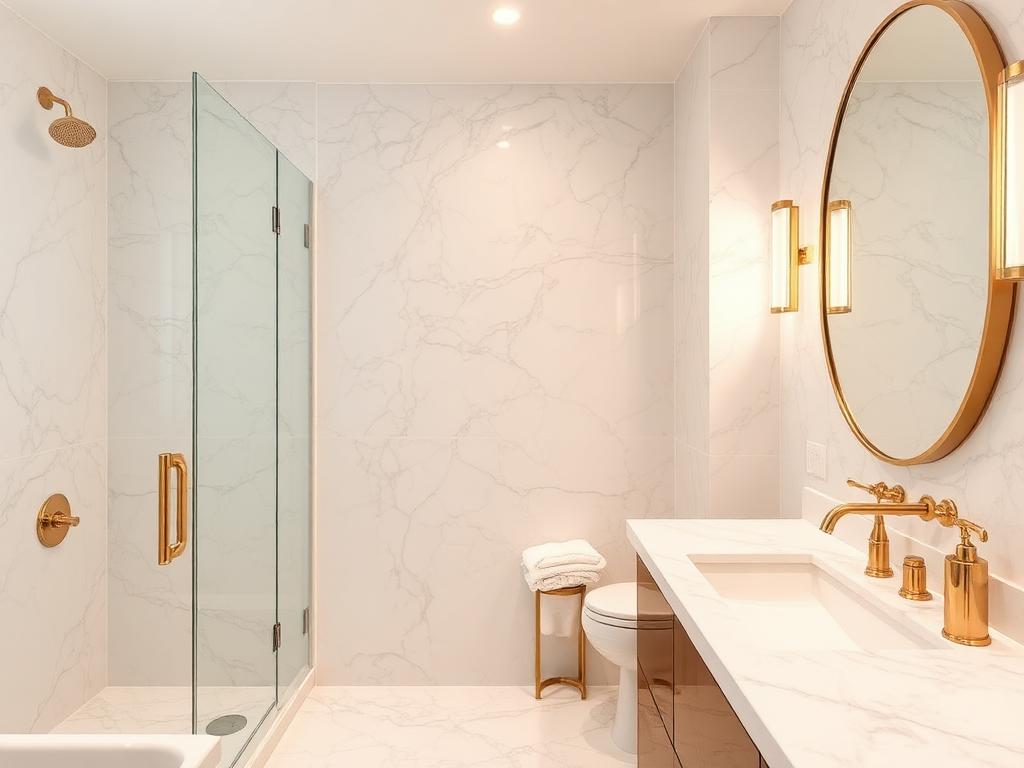 Luxury bathroom remodel